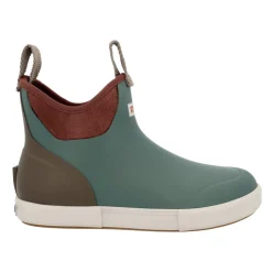 Vintage Ankle Deck Round Toe Pull On Boots