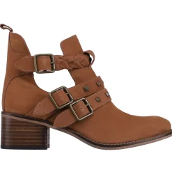 West Valley Studded Braided Cowboy Booties