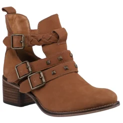 West Valley Studded Braided Cowboy Booties