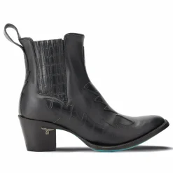 Western Round Toe Chelsea Booties
