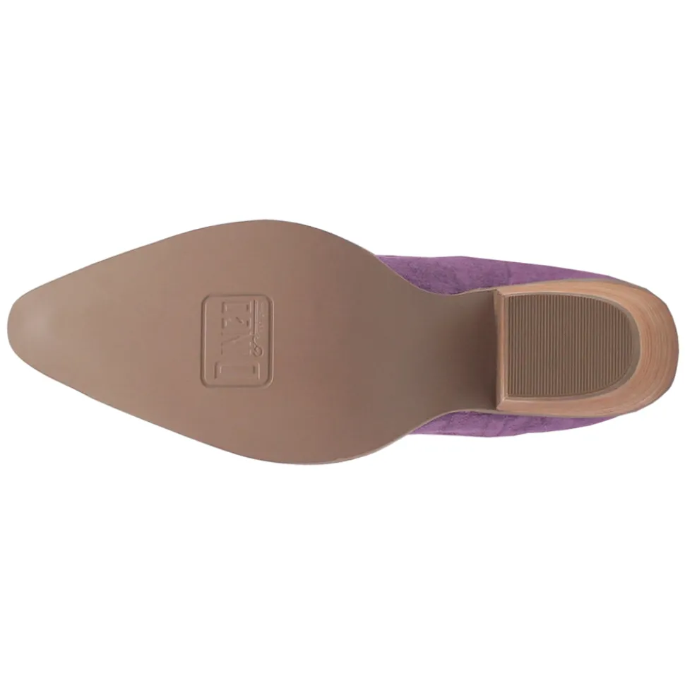 Wild Child Fringe Snip Toe Pull On Cowboy Boots