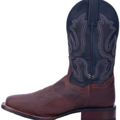 Winslow Embroidered Square Toe Cowboy Boots