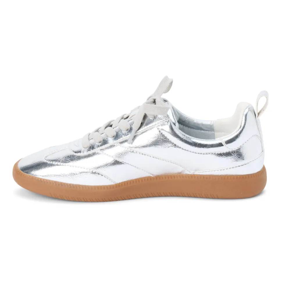 Wylder Metallic Lace Up Sneakers