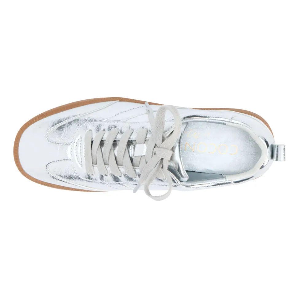 Wylder Metallic Lace Up Sneakers