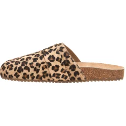 Zella Leopard Buckle Mules